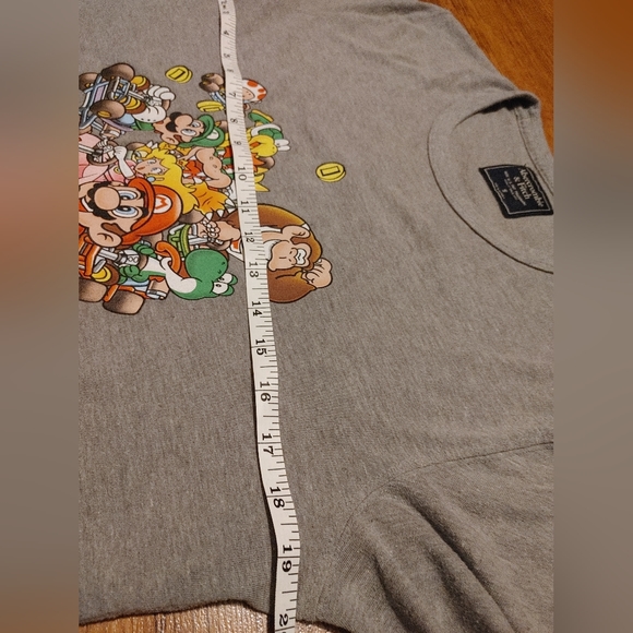 Nintendo Mario Kart shirt Super Mario Bros Yoshi Donkey Kong Toad Bowser - Picture 3 of 5